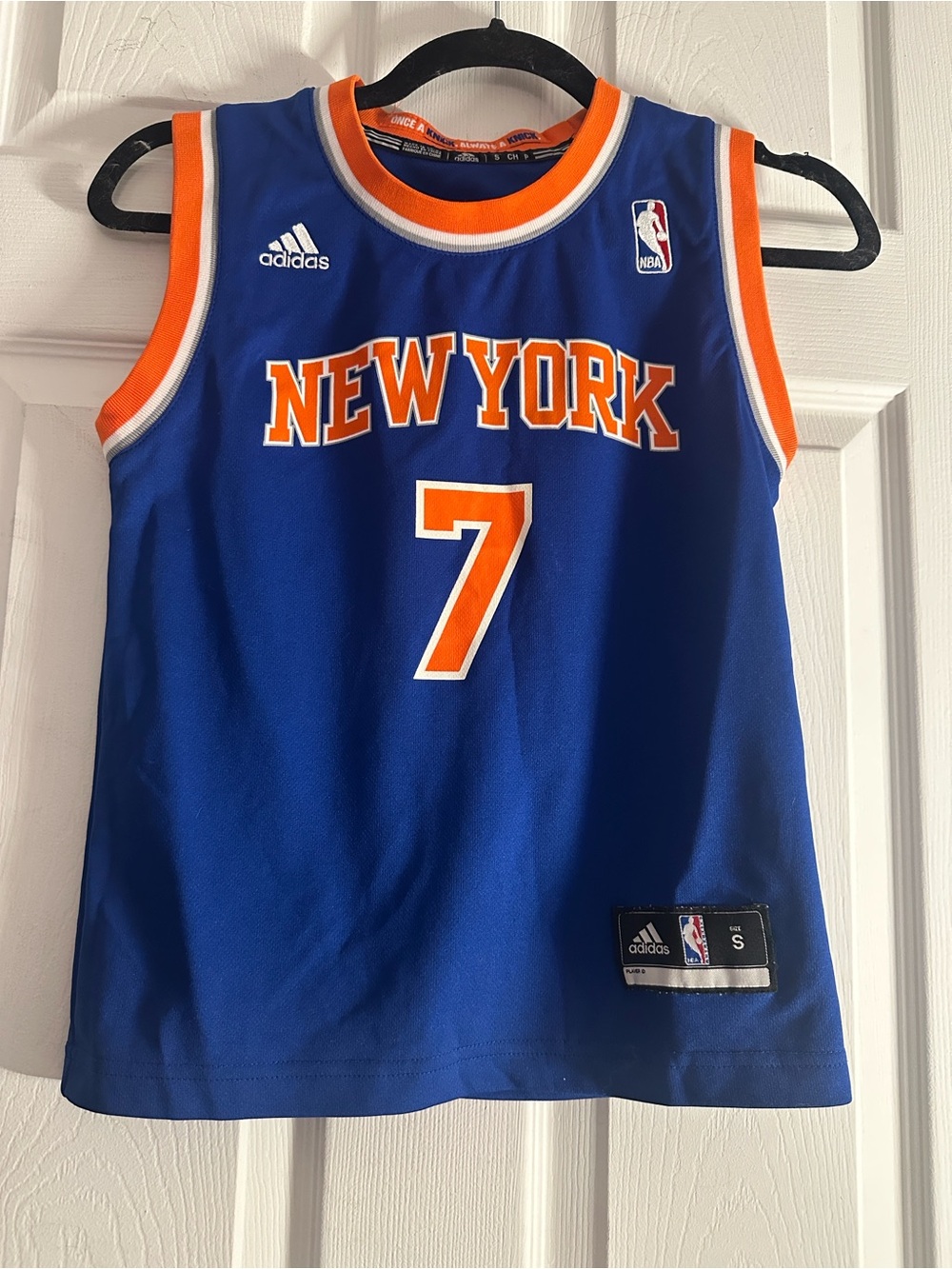 🧡💙🧡💙 KNICKS AUTHENTIC No. 7 Carmelo Anthony NY  Jersey 🎉🎉🎉🎉Host Pick🎉🎉🎉🎉